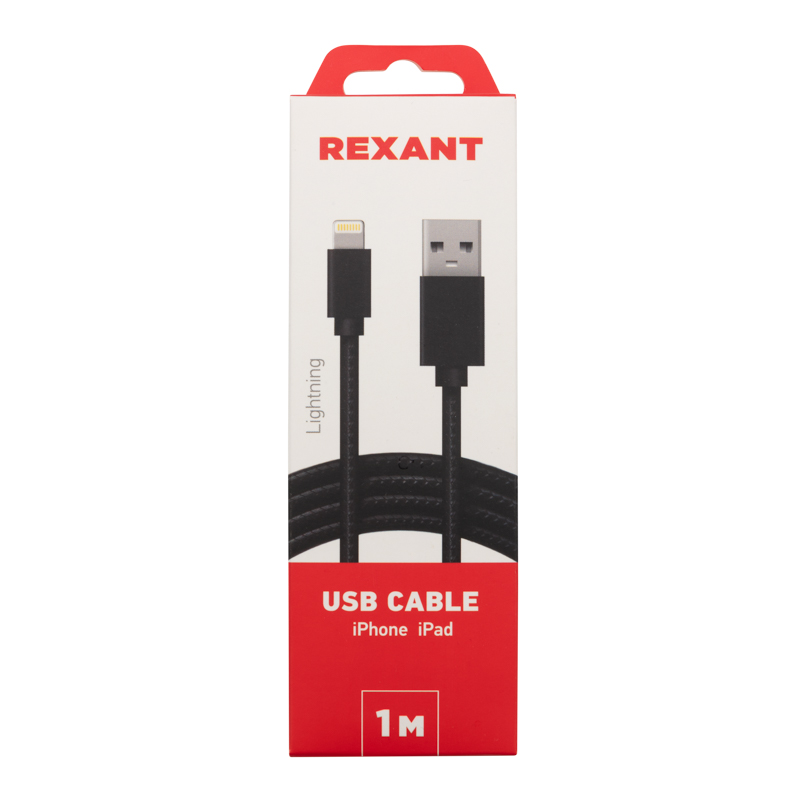  USB-A  Lightning  Apple, 2,4A 1,     REXANT