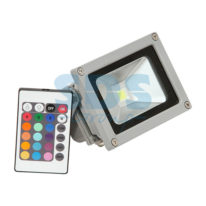   LED RGB, 10 W, 220V, IP65, Lamper