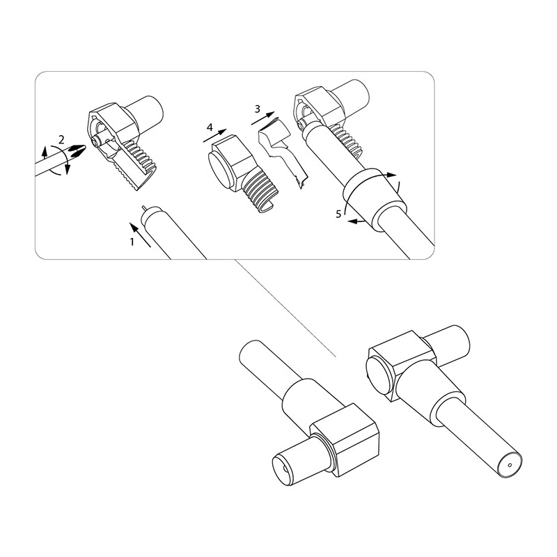  ,  TV , RG-6, , 1 , REXANT