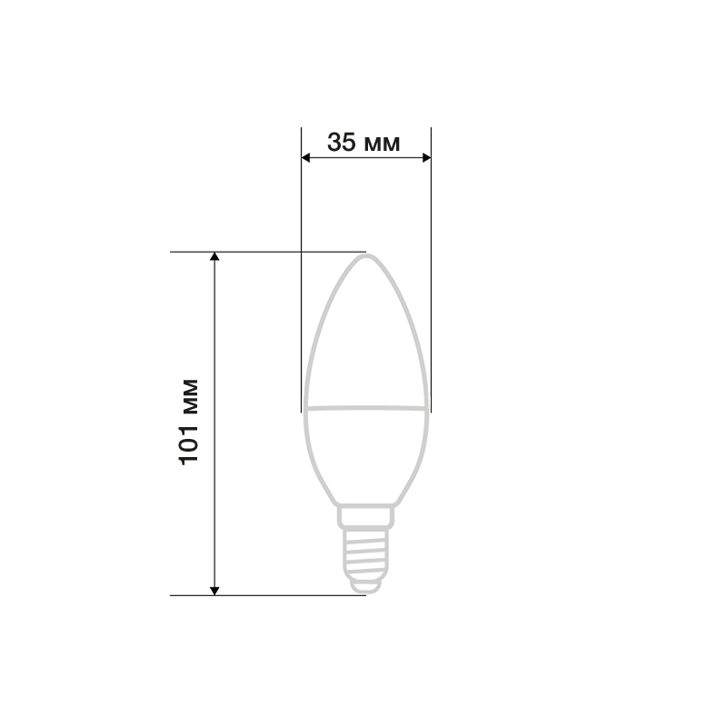    (CN) 11,5 E14 1093 4000K   REXANT