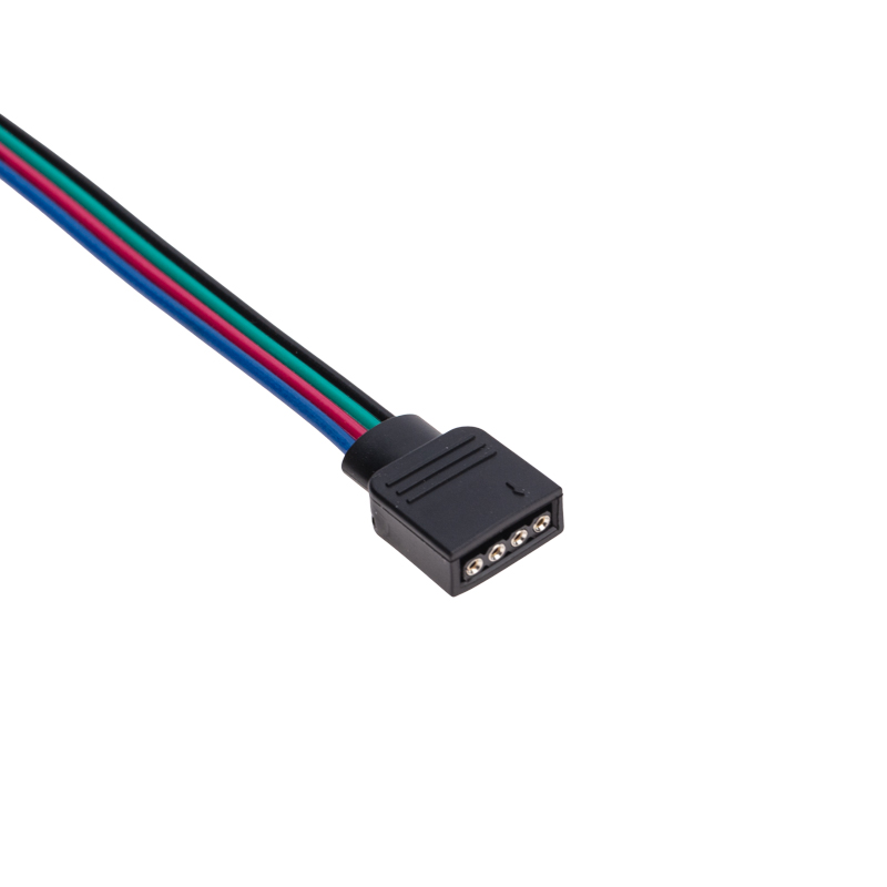Коннектор соединительный для RGB светодиодных лент с влагозащитой шириной 10 мм и контроллеров LAMPER