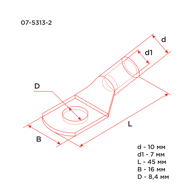    25-8-7 (25&sup2; - &Oslash;8) ( . 100 .) REXANT