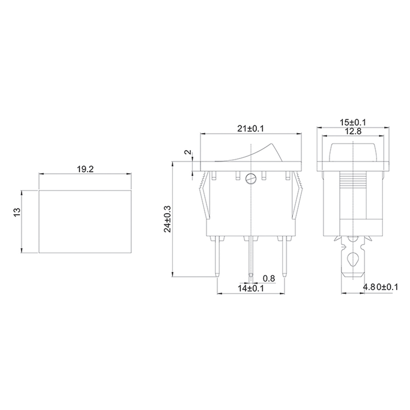   24V 15 (3) ON-OFF    Mini REXANT