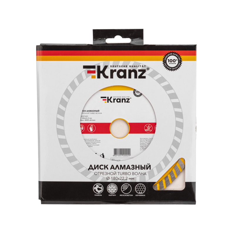    Turbo  180x22,2x2,2x10 KRANZ