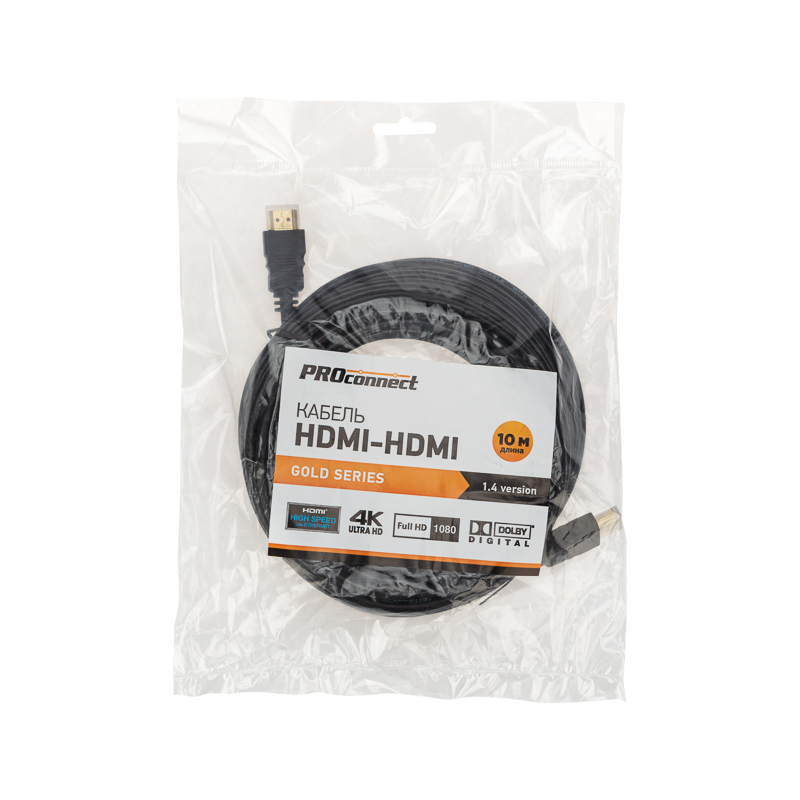  HDMI - HDMI 1.4, 10, Gold PROconnect