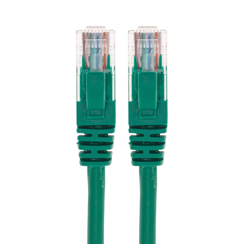 Патч-корд U/UTP, CAT 6, RJ45-RJ45, 26AWG, LSZH, зеленый, 0,5м REXANT