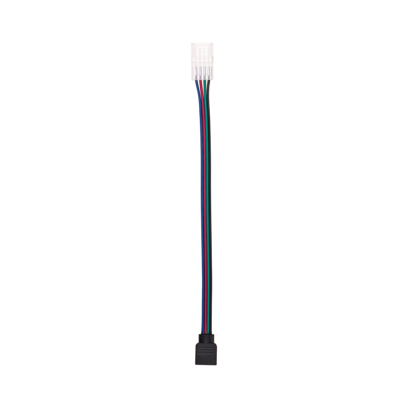 Коннектор соединительный для RGB светодиодных лент с влагозащитой шириной 10 мм и контроллеров LAMPER