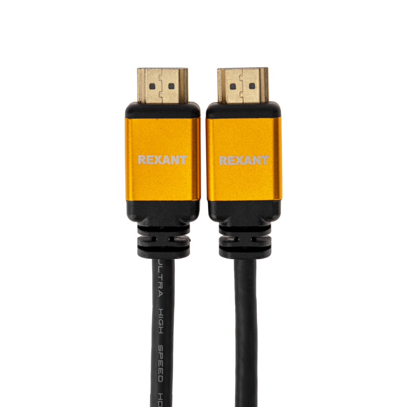  HDMI - HDMI 2.1,  1,5, Gold REXANT