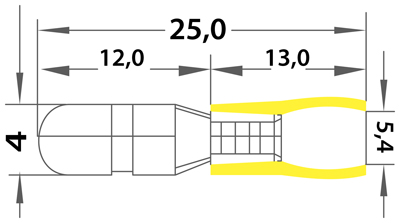     5  4-6 &sup2; (- 6.0-5/5.5-4)  REXANT