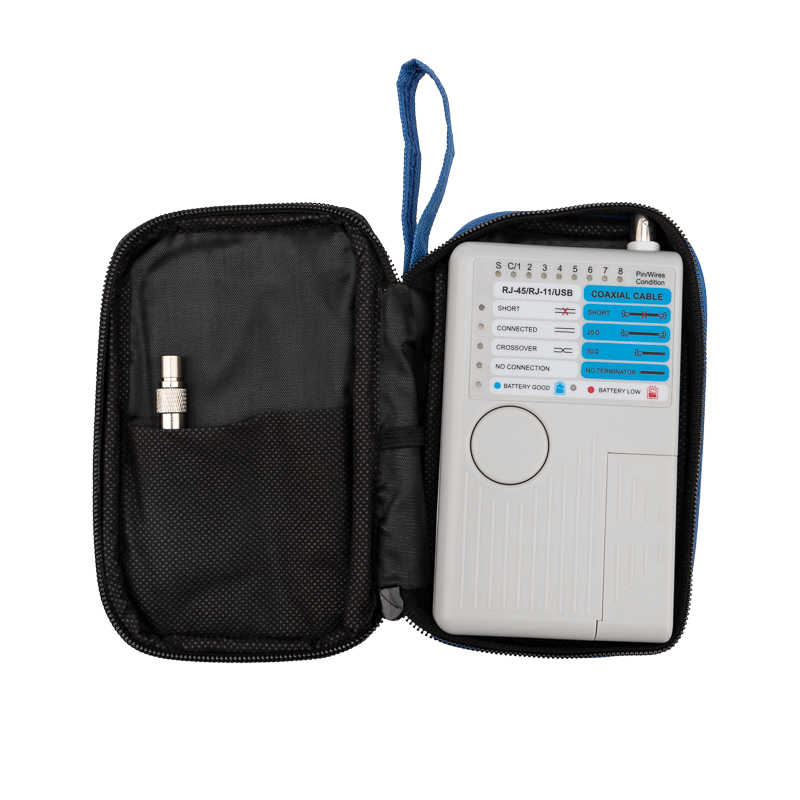 Тестер кабеля универсальный 5 в 1 RJ-45+RJ-11/RJ-12+1394+USB+BNC 3468 REXANT