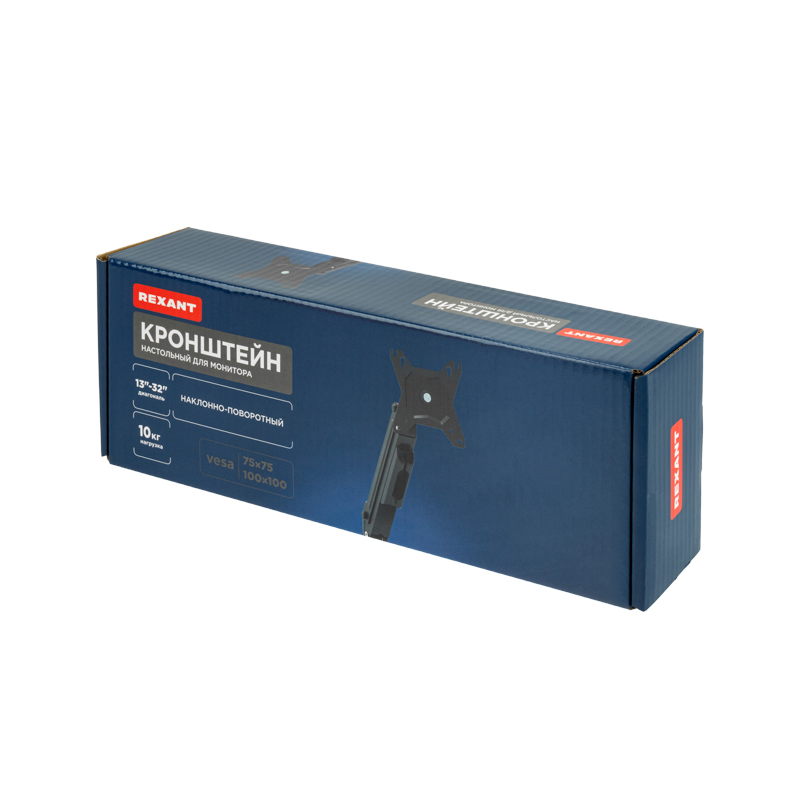 Кронштейн для монитора 13"-32", настольный с газлифтом REXANT