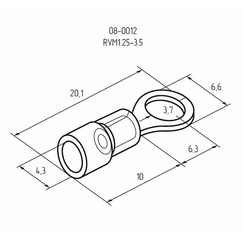    &oslash; 3.7  0.5-1.5 &sup2; ( 1.5-3.5)  REXANT